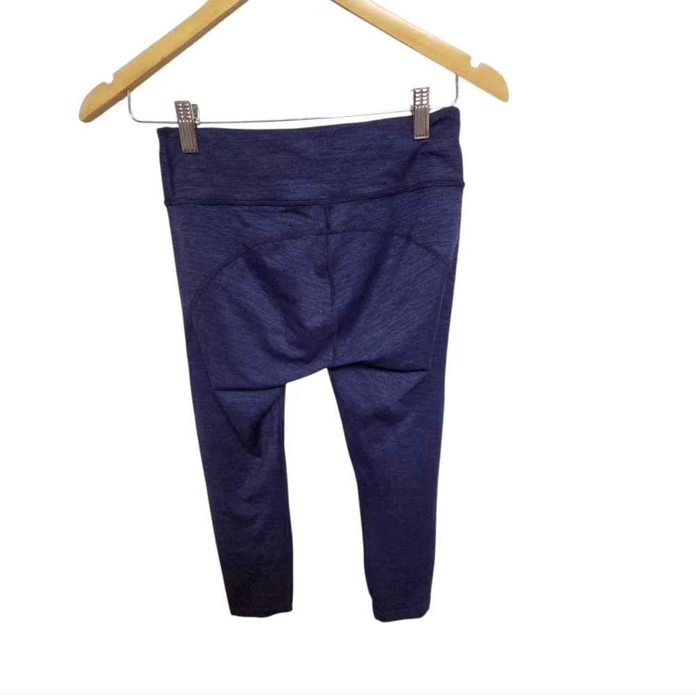 Outdoor Voices Sweat Tech Leggings Navy Blue Size Small
